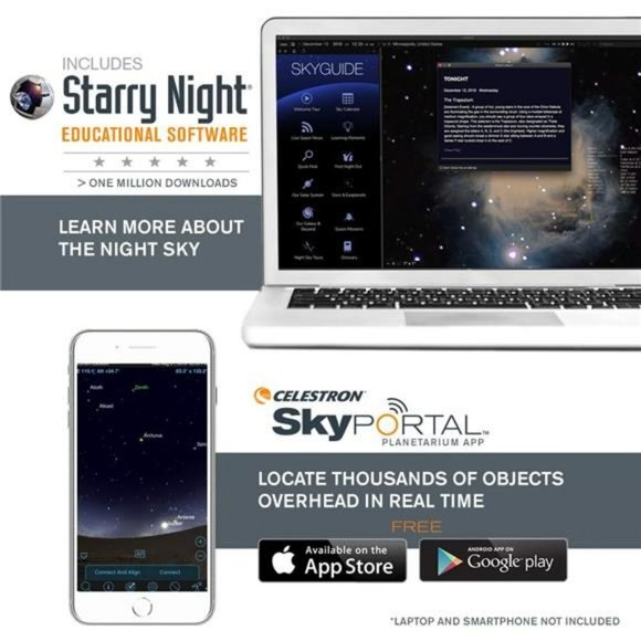 Celestron 70mm Travel Scope - Portable Refractor Telescope - Picture 4 of 6